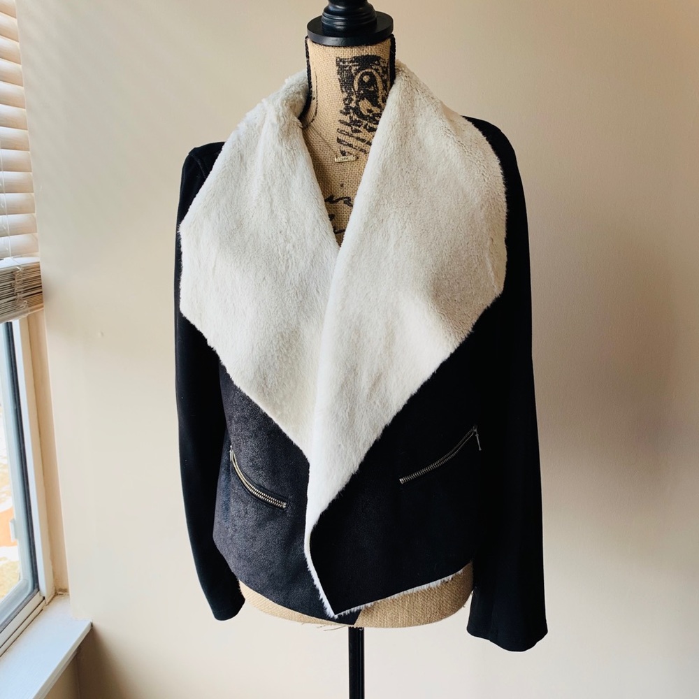 Maurice’s faux fur jacket L